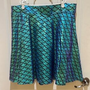 Her Universe Disney The Little Mermaid Ariel Scale Skater Skirt it has POCKETS!
